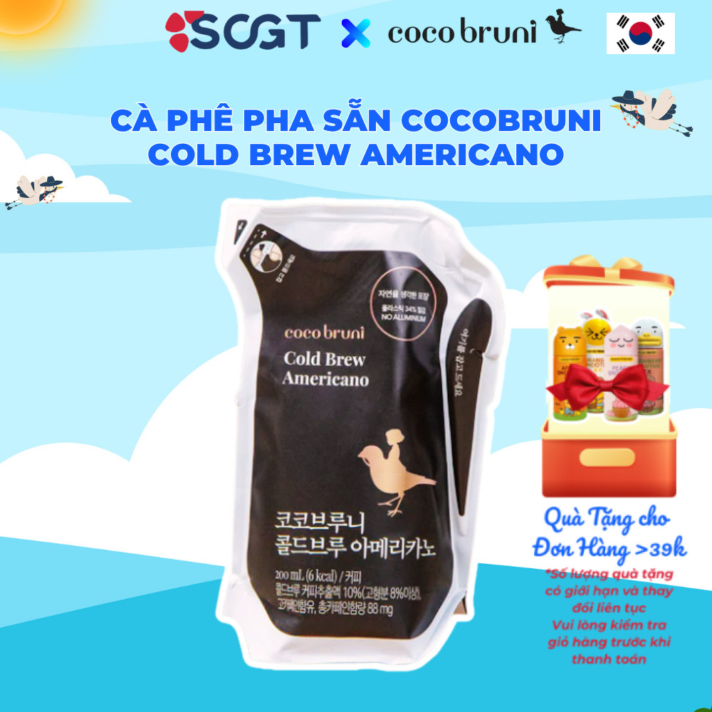 Cà Phê Pha Sẵn Cocobruni Cold Brew Americano