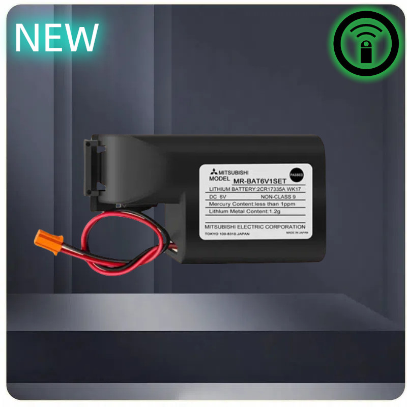 MỚI- Hệ Thống Mitsubishi M80 MR-J4 JE Pin Lithium Servo MR-BAT6V1SET 2CR17335A WK17 Pin Mới
