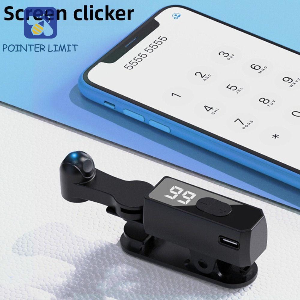 POINTER LIMIT Auto Clicker Device, Màn hình liên tục có thể sạc lại Tự động Clicker, Điện thoại nhỏ 