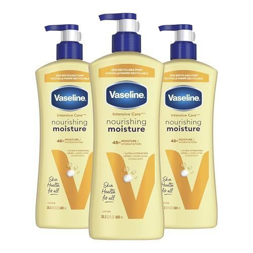 Kem dưỡng da dưỡng ẩm toàn thân chăm sóc chuyên sâu Vaseline 3 Pk được làm bằng Lipid siêu mịn + Chi