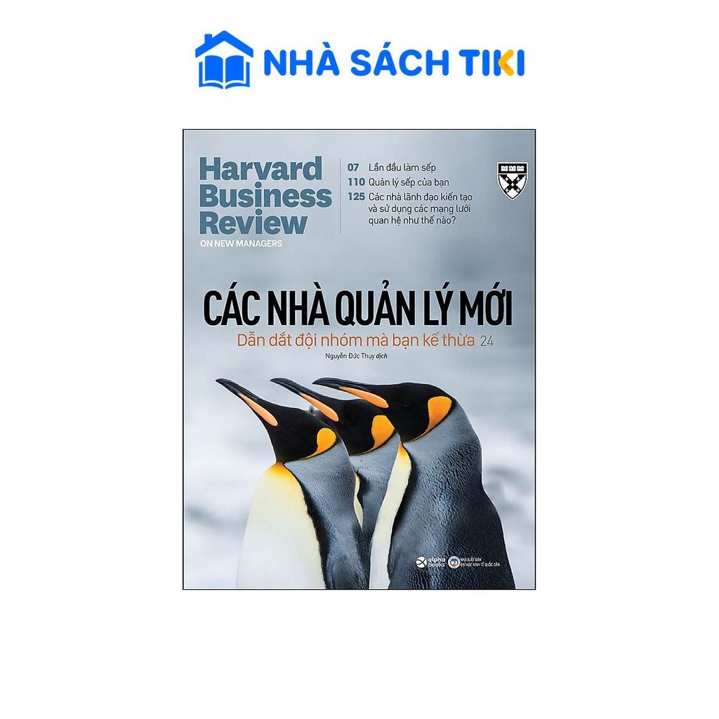 Sách HBR OnPoint 2021: Các Nhà Quản Lý Mới