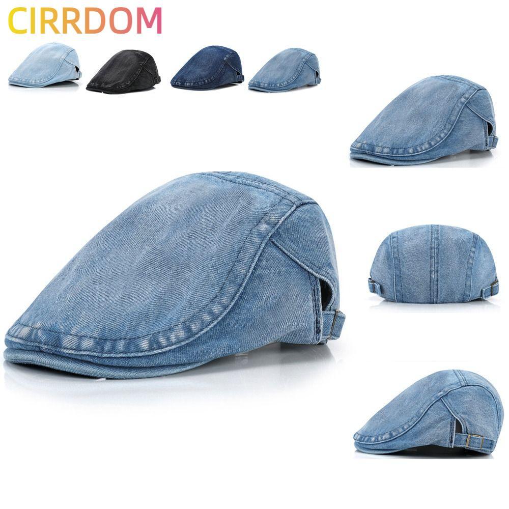 Mũ Nồi Denim CIRRDOM và Mũ Newsboy Classic Baker Peaks - Chống Nắng Đa Mùa