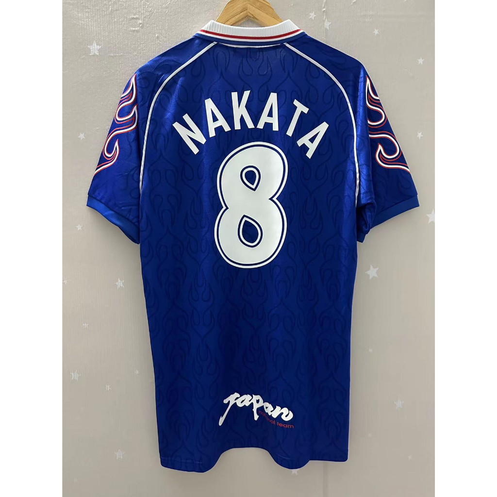Áo Bóng Đá Retro Nakata Nakayama 1998, Tùy Chỉnh Cao Cấp