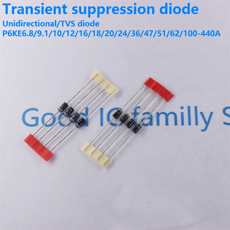 10 chiếc TVS một chiều diode đàn áp thoáng qua P6KE30A P6KE6.8A P6KE47A P6KE24A P6KE120A P6KE220A P6