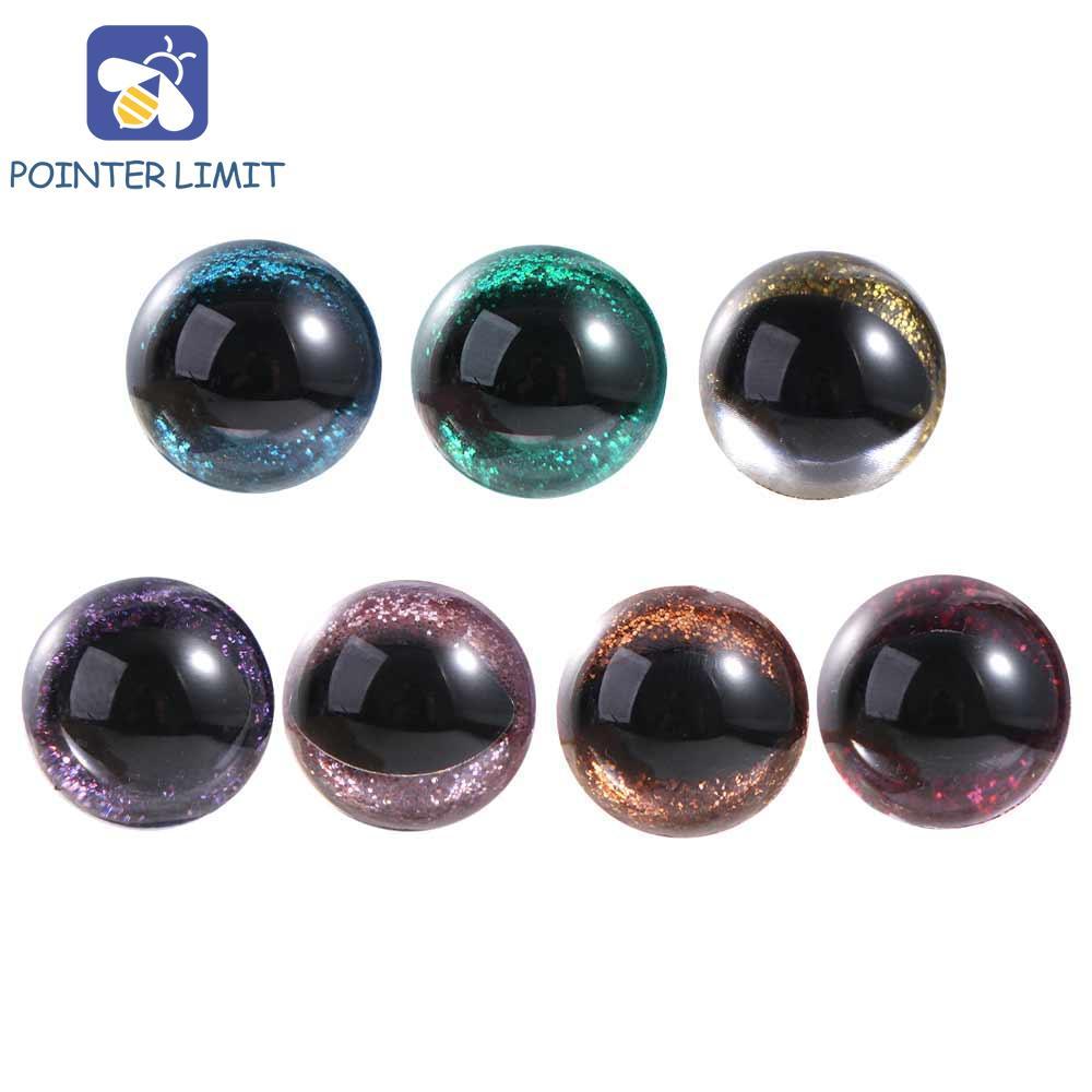 POINTER LIMIT Mắt An Toàn Cho Amigurumi, Mắt Thú Nhồi Bông 12 Mm Mắt An Toàn Cho Móc, Phụ Kiện Thủ C