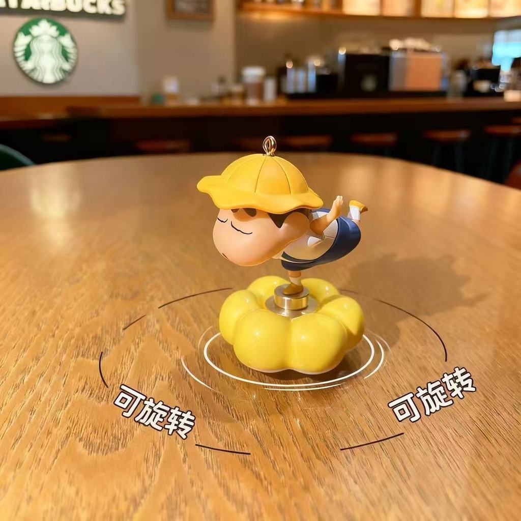 Phong Cách Mới Xoay Được Crayon Shin-Chan Hợp Thời Trang Chơi Hình Trang Trí Xe Người Ảnh Hưởng Giải