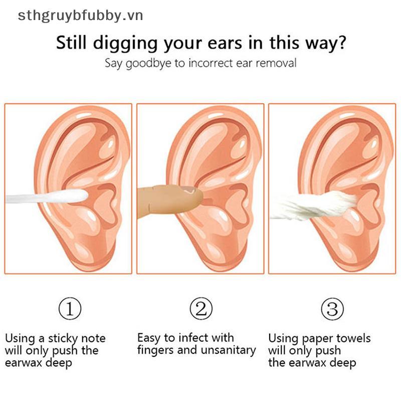 LE Ear Wax Piers Cleaner Thép không gỉ Earpi Wax Remover Curette Care Ear Pi Cleaner Ear Cleaner Spo