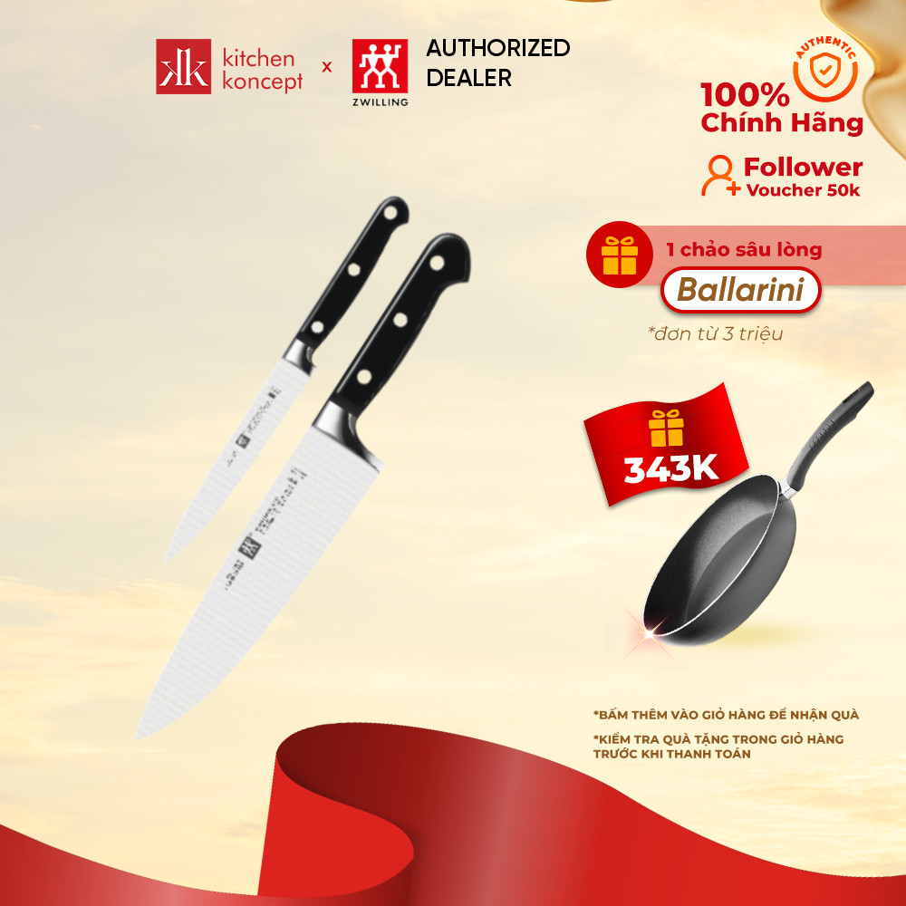 ZWILLING - Bộ dao Professional S - 2 món