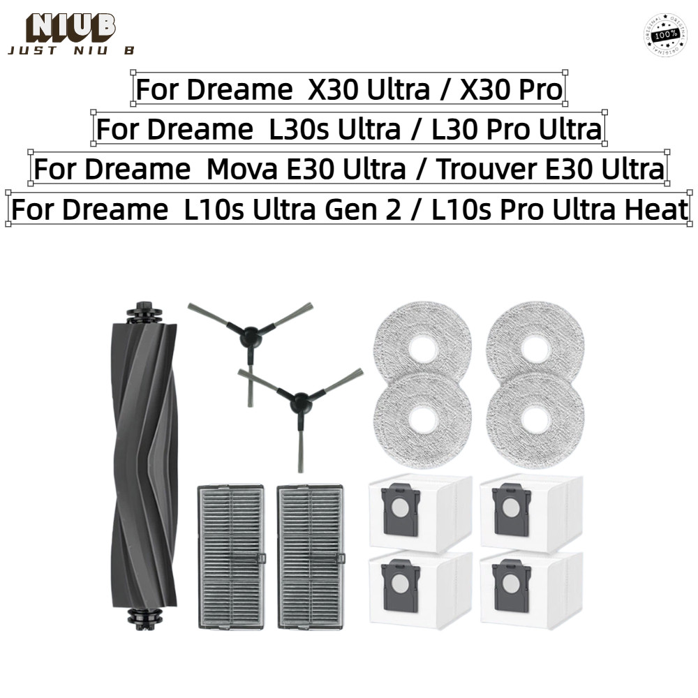 Dành cho Dreame L30 Pro Ultra / L10s Ultra Gen 2 / L10s Pro Ultra Heat / X30 Ultra Phụ tùng Phụ kiện