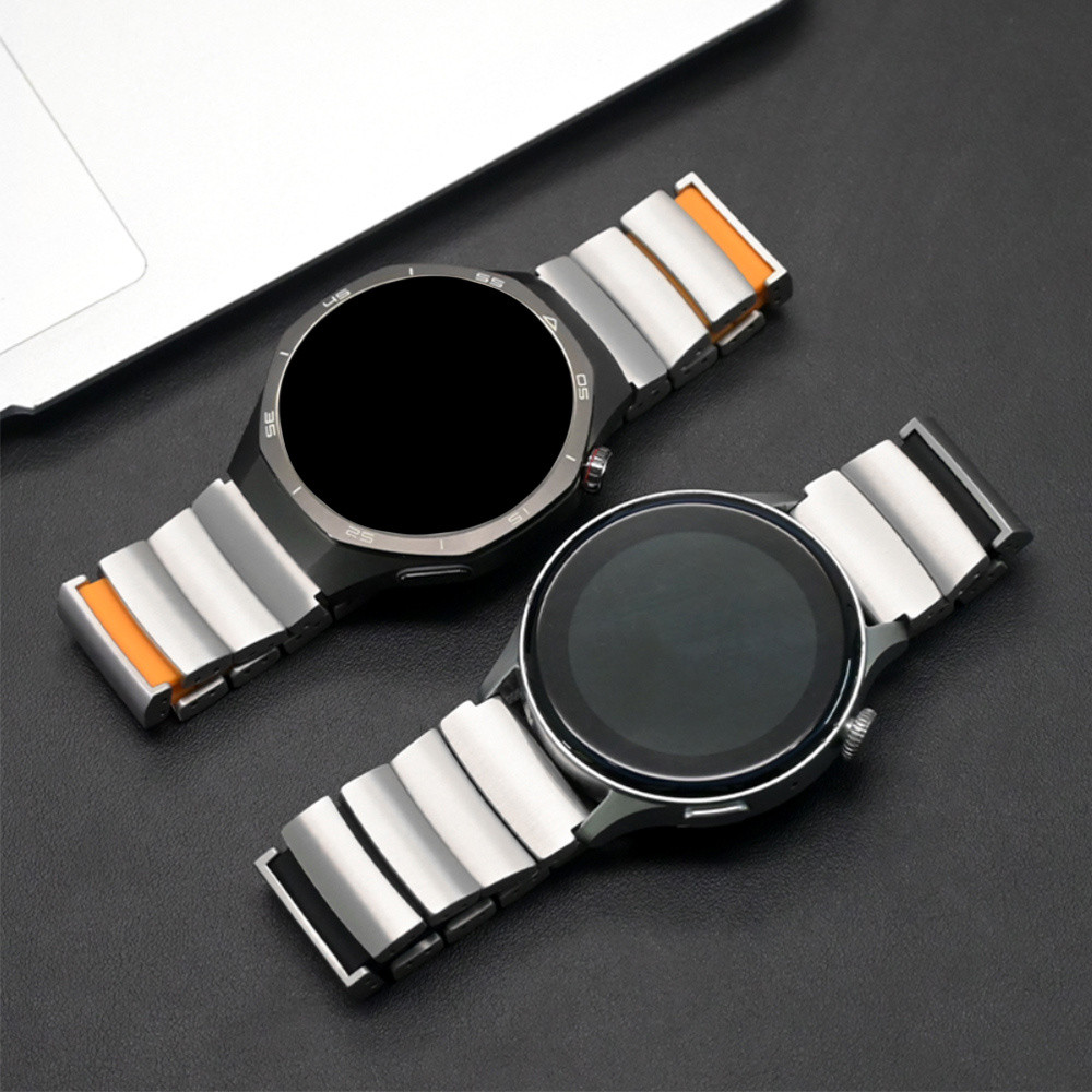 Dây đeo hợp kim titan 22mm cho Huawei Watch Gt6 Gt6 Pro 46mm / Gt5 Gt4 46mm Dây đeo sang trọng mềm m