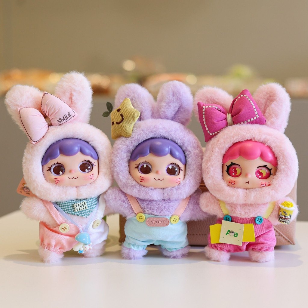 Búp Bê Vinyl Dễ Thương Ba Tuổi Sang Trọng Đồ Chơi Hợp Thời Trang Chơi Búp Bê Muppet Cô Gái Búp Bê Qu