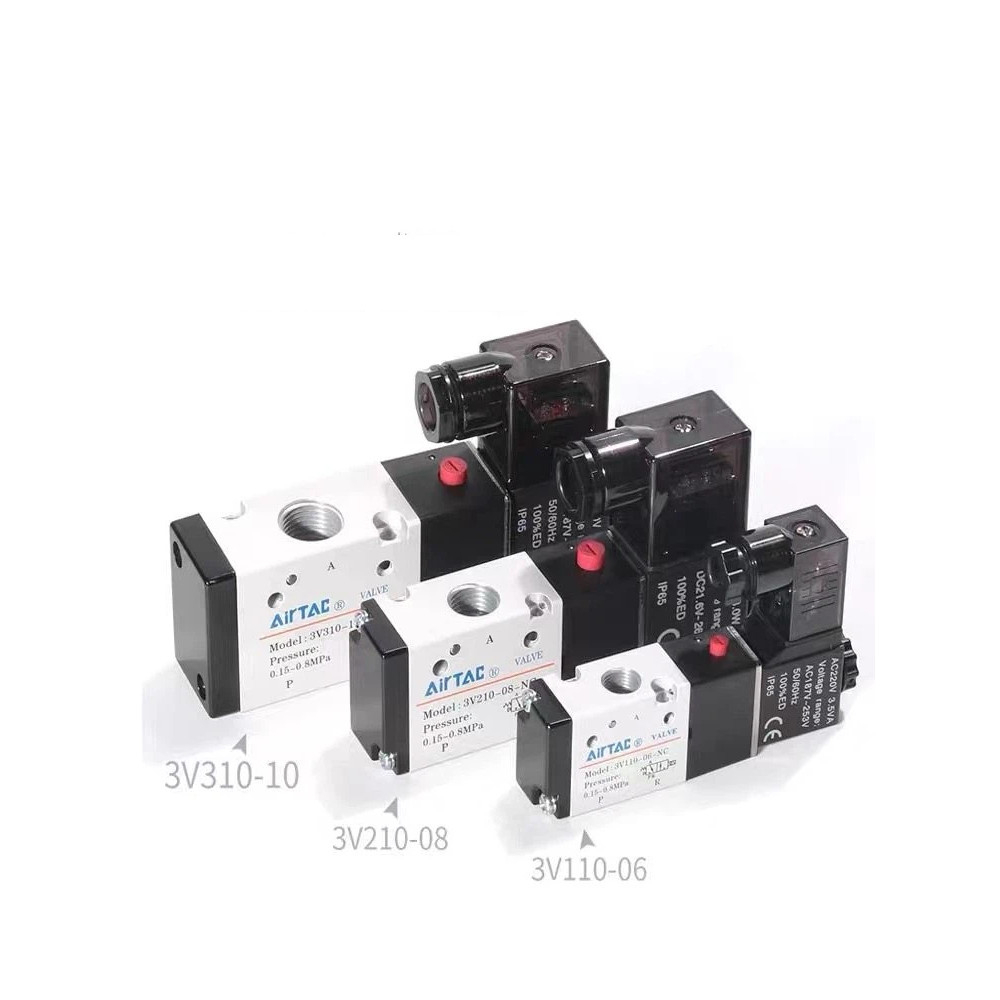Van điện từ Yadeke 3v210-08 / 3v110-06 / 3v310-10NC / 3V410-06-08 / Hai-Bit Ba