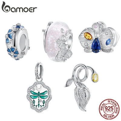 Bạn sẽ yêu thích mặt dây chuyền bạc 925 nhiều màu sắc từ bộ sưu tập hoa - hoàn hảo để tự làm vòng tay hoặc làm quà tặng cho nàng.