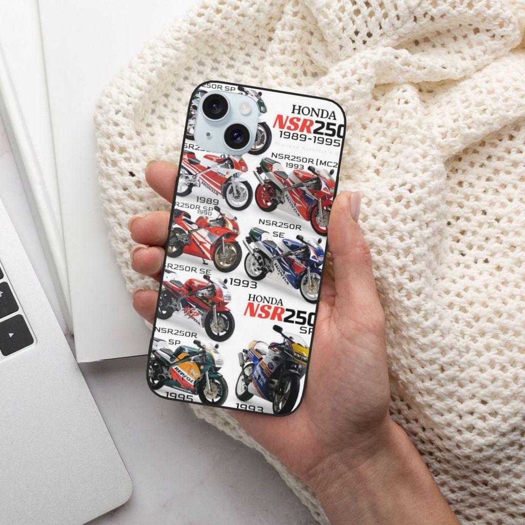 Honda NSR250R Phong Cách Mới Phổ Biến Chống Rơi Ốp Lưng Điện Thoại IPhone 15 16 17 Pro Max 16 Plus
