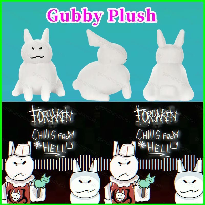 PS1 Forsaken Gubby Plushie Trò chơi dễ thương Ngoại vi Sáng tạo Sang trọng Đồng hành Búp bê SP1