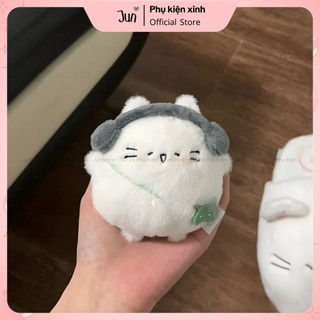 Charm Mèo Béo Dễ Thương Treo Túi Tote Móc Khóa Xinh Xắn Đồ Trang Trí Balo Gấu Mèo Mini Cute C17