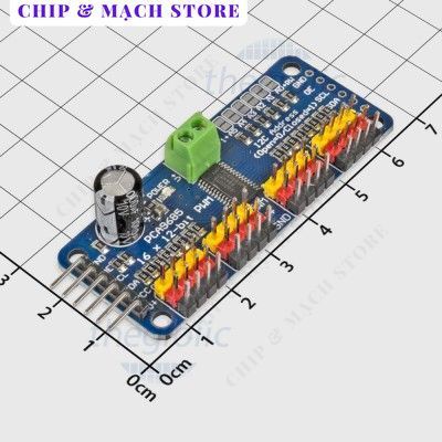 PCA9685 Điều Khiển Động Cơ Servo 12Bit PWM 16 Kênh Chip & Mạch Store