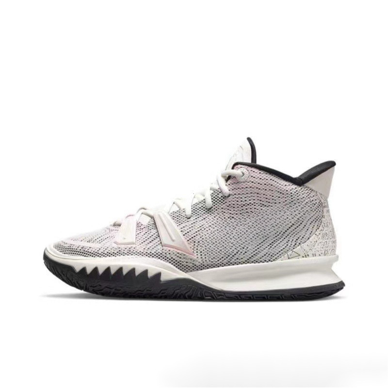 Kyrie 7 Đệm Giày Đen Trắng Thoáng Khí, Chống Trơn Trượt - Phù Hợp Cho Bóng Rổ Nam Và Nữ