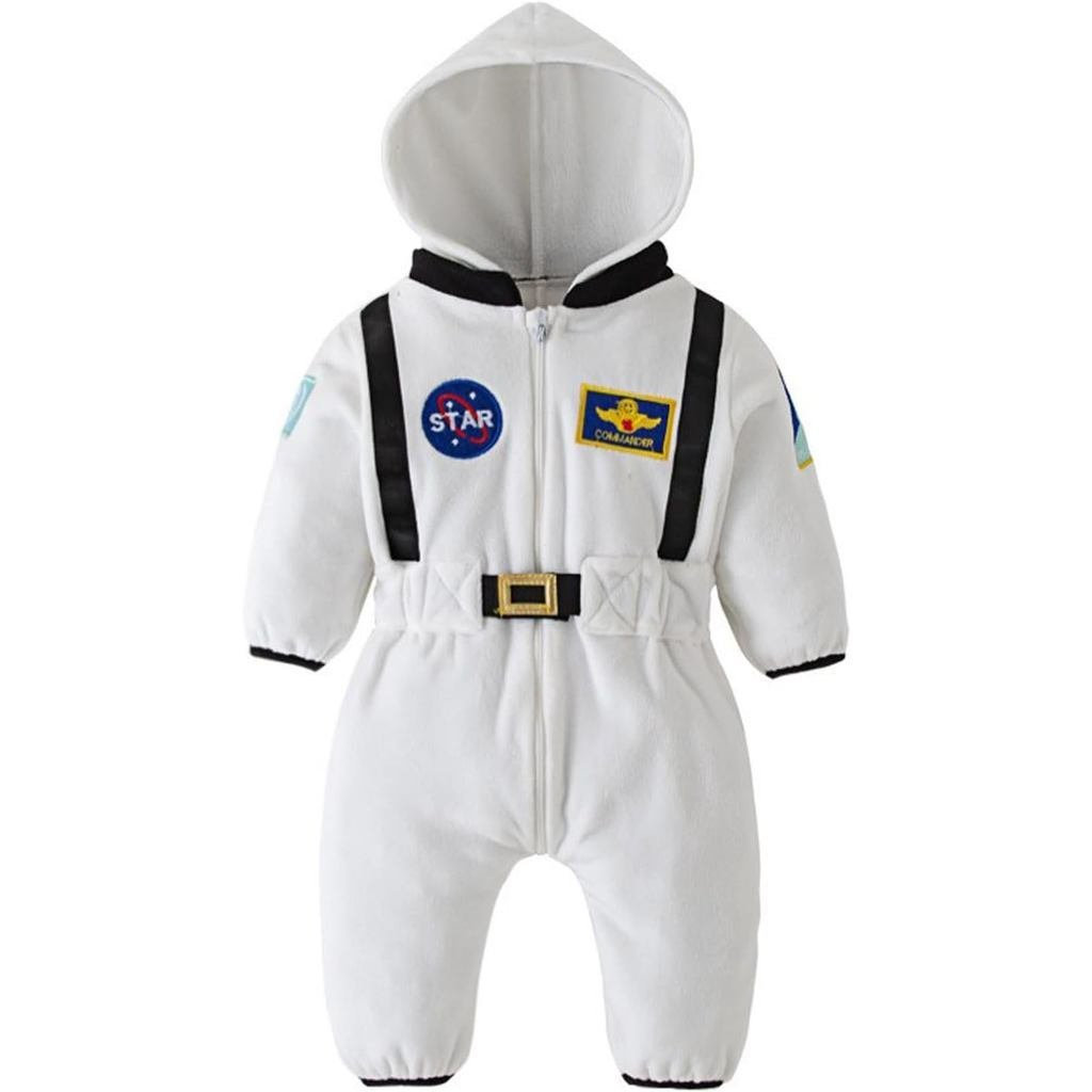 Đa Năng Spaceman Trang Phục Trẻ Em Bé Trai Bé Carnival Trang Phục Không Gian Trang Phục Carnival Hal