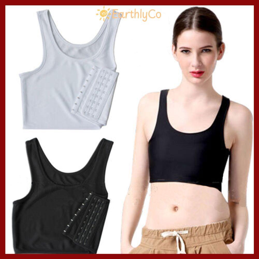EARTHLYCO Ngực Shaper Corset - Áo Ngực Kết Dính Ngực Cho Nữ, Size M-3XL, Style Tomboy
