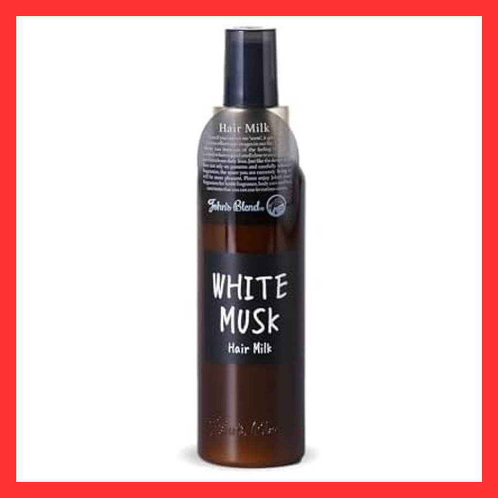White Musk Hair Milk John's Blend No Rinse Treatment 120ml OA-JON-55-1  Direct from Japan