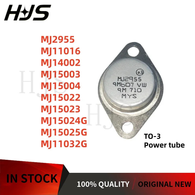 5 Chiếc MJ11016 MJ15023 MJ15025G MJ15024G MJ2955 MJ15004 MJ15022 MJ11032G MJ14002 MJ15003 TO-3 MỚI C