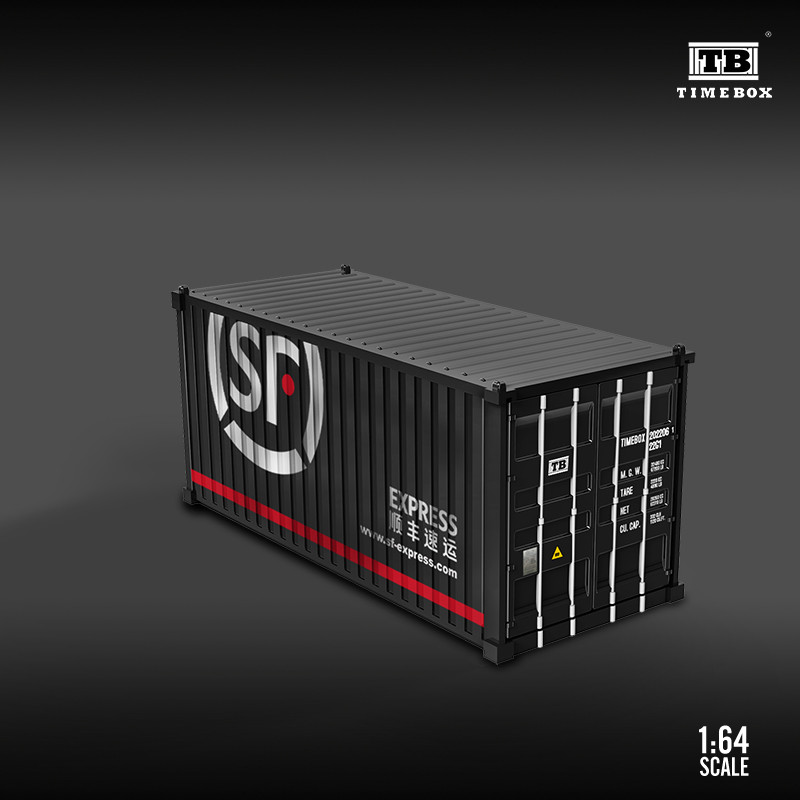 [PRE-ORDER] Mô hình diorama TIME BOX 1:64 Alloy 20ft Container-SF Express Paint Finish TB640132