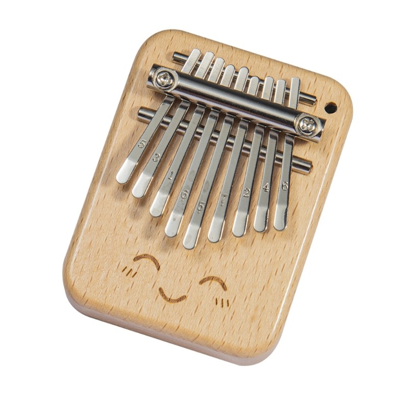 WELL 9 Phím Ngón Tay Nhỏ Piano 9 Phím Mini Kalimba Nhạc Cụ Âm Nhạc Cho Học Sinh Người Lớn Người Mới 