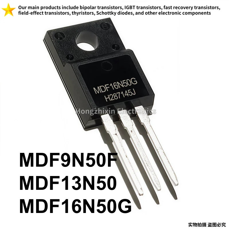 5 CÁI MDF9N50F MDF13N50 MDF16N50G TO-220F 9N50 13N50 16N50 Bóng bán dẫn hiệu ứng trường