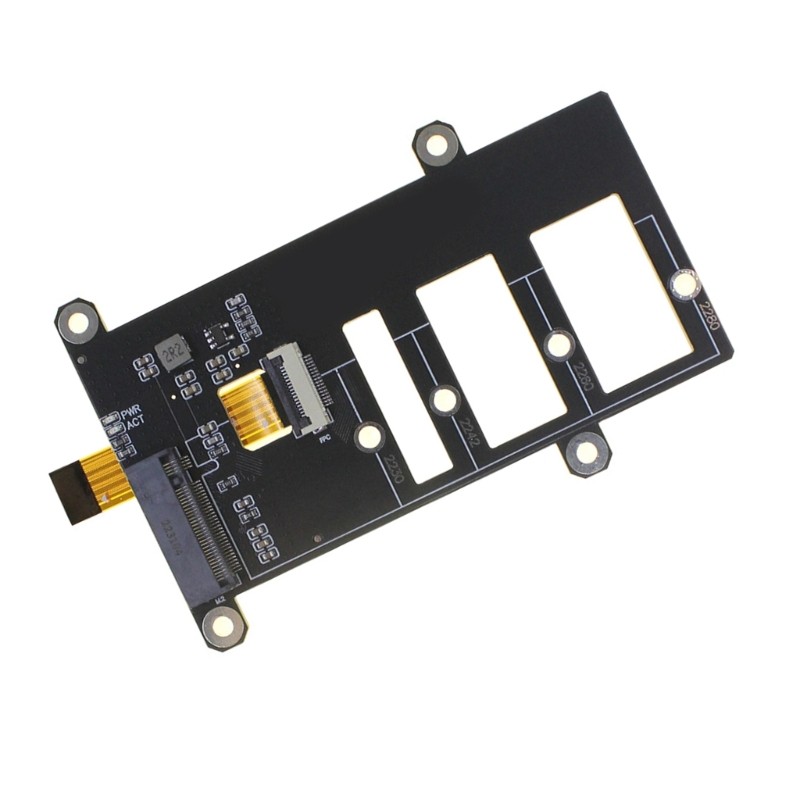 Kiss PCIE To M 2 NVME Lưu Trữ Mở Rộng Lựa Chọn Cho 2230 2242 2280 Bảng Đơn