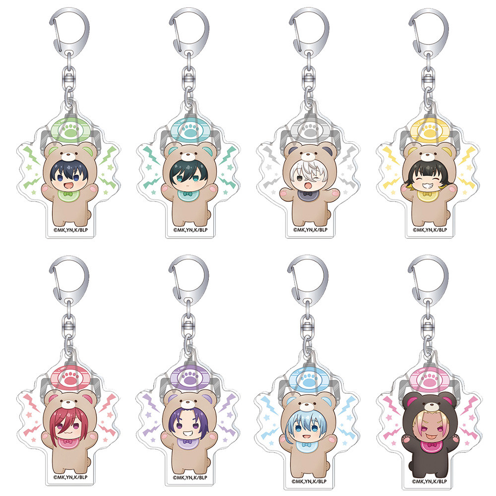 Blue Lock Intimidating Series Michael Kaiser Sae Itoshi Aiku Oliver Ryusei Shidou Reo Mikage Chibi A