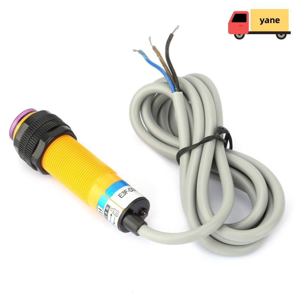 Cảm biến tiệm cận quang điện YANE, Công tắc tiệm cận quang điện PNP NO E3F-DS10P1, Phản hồi nhanh DC