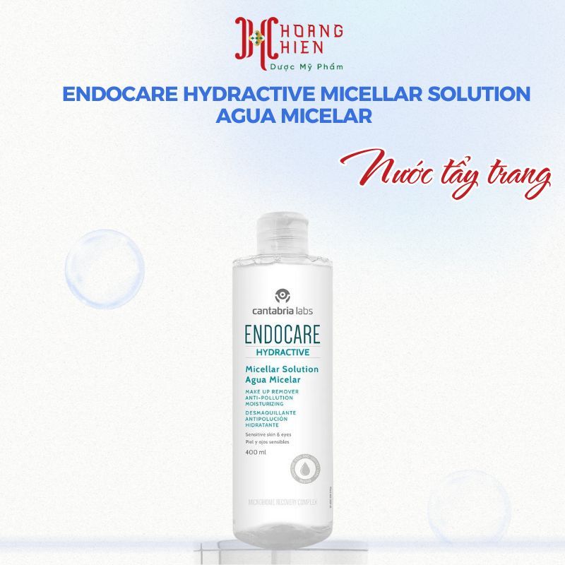 Nước tẩy trang ENDOCARE Hydractive Micellar Solution Agua Micelar