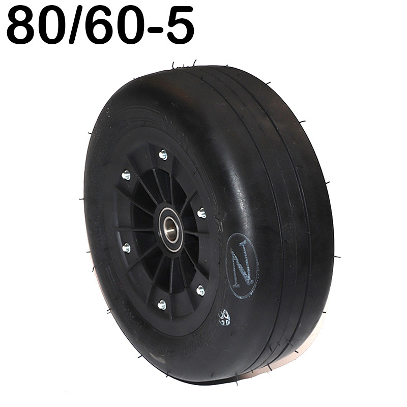 Go Kart 80 / 60-5 Bánh Trước Cho Ninebot Gokart Pro Karting Bộ Lốp Bên Ngoài Chân Không Ống Mịn Lốp 