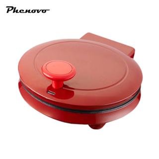 Máy làm bánh Pizza điện Nồi bánh quế chống dính bằng thép không gỉ Lò nướng mặt bàn trong nhà để nướng bánh nhà bếp tại nhà