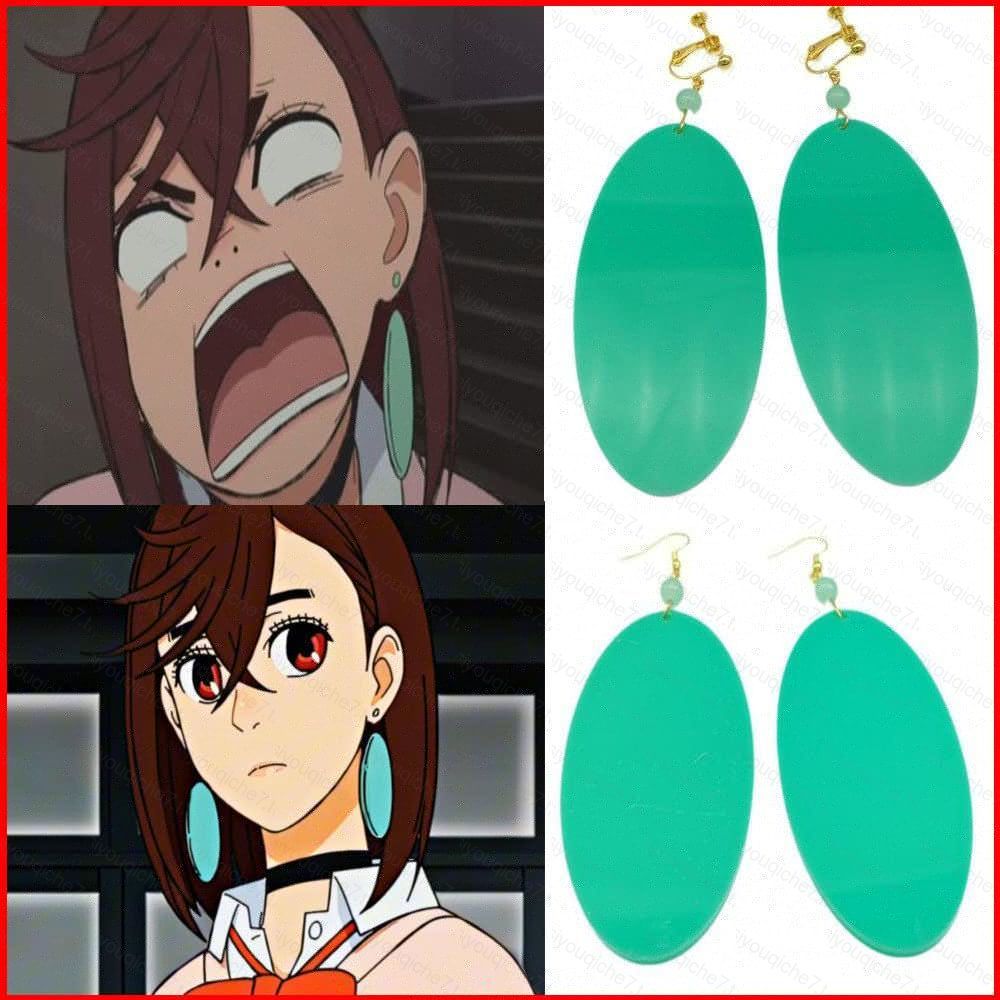 SY DANDAN DAN DA DAN Momo Ayase bông tai cosplay phụ kiện kẹp tai