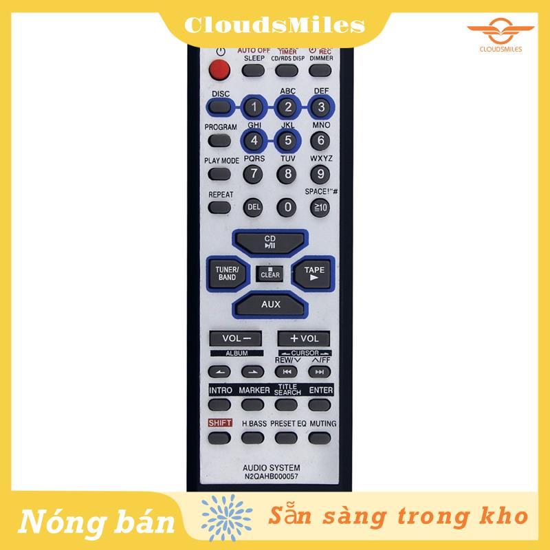 [CloudsMiles] Dành cho hệ thống âm thanh nổi CD SC-AK230 Điều khiển từ xa cho