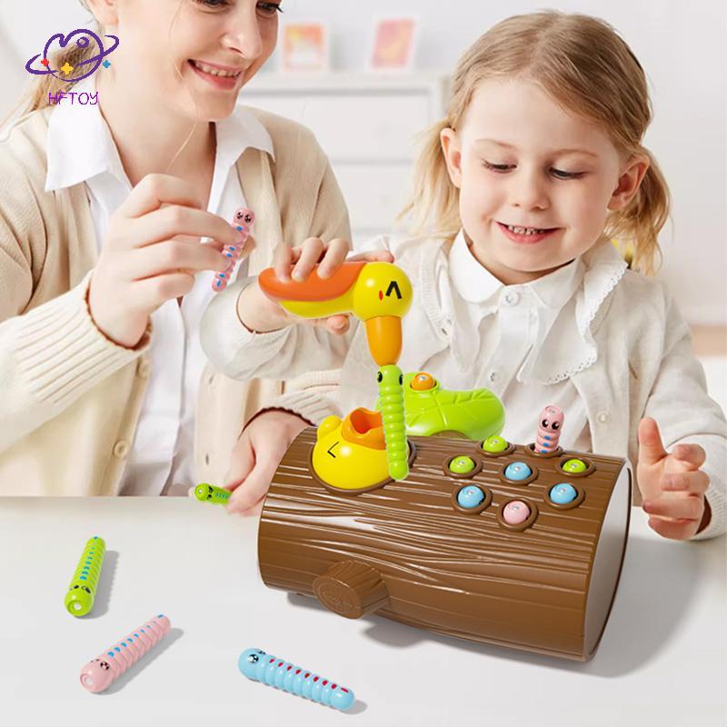 Đồ chơi HFTOY cho lứa tuổi 2-4; Đồ chơi Montessori, Kỹ năng vận động tinh xảo Đồ chơi trẻ mới biết đ