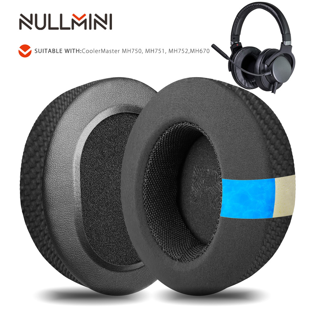 Miếng đệm tai nghe thay thế Nullmini cho CoolerMaster MH750, MH751, MH752, MH670 Tai nghe Gel làm má