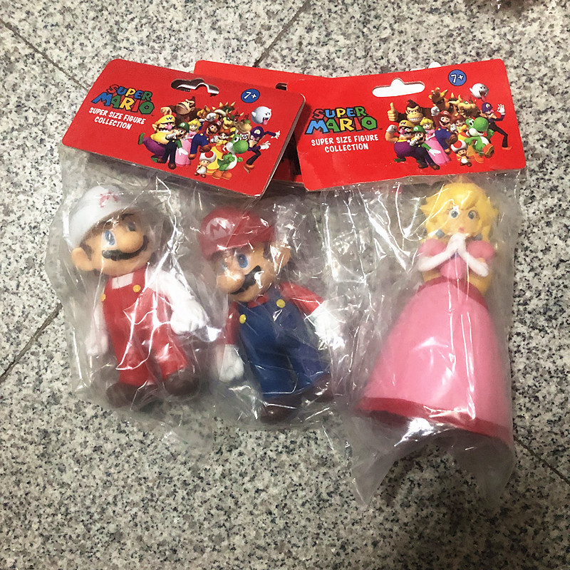 Anime Đồ Chơi Super Mario Mario Vario Beech Công Chúa Lửa Rồng King Kong Cooper Đồ Chơi Đồ Trang Trí