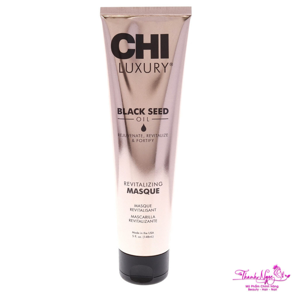 Mặt nạ phục hồi CHI Luxury Black Seed Oil Blend 148ml .TN