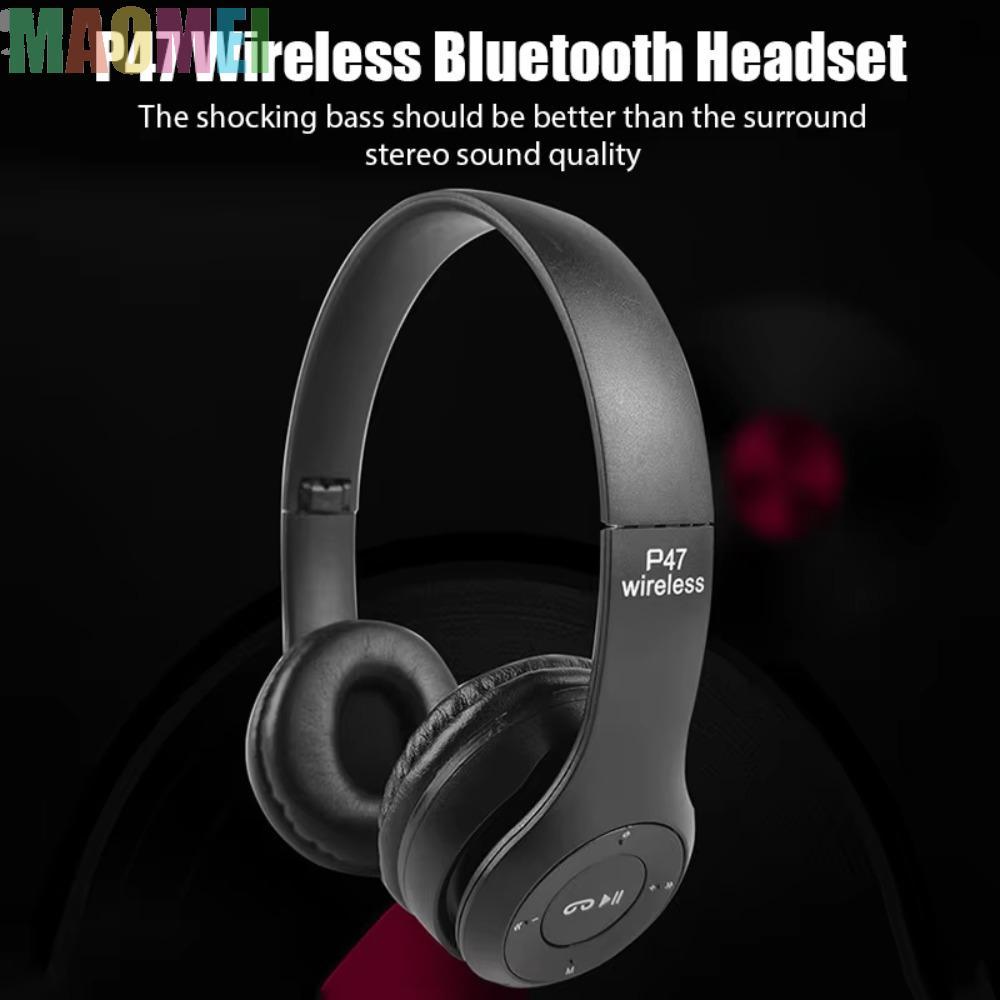 Tai nghe MAOMEI P47, Đầu gắn có thể cắm cáp P47 Tai nghe Bluetooth, Âm thanh nổi âm thanh HiFi có th
