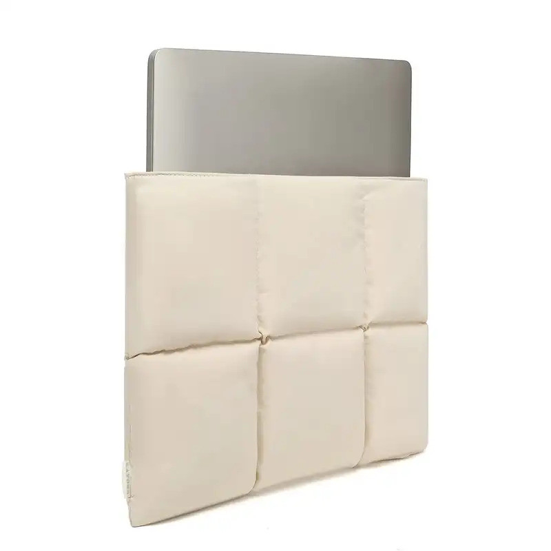 Hút Từ Tính Puffy Túi Laptop Tay Túi Máy Tính Quilted Puffer Laptop Mang Túi MacBook Commuter Laptop