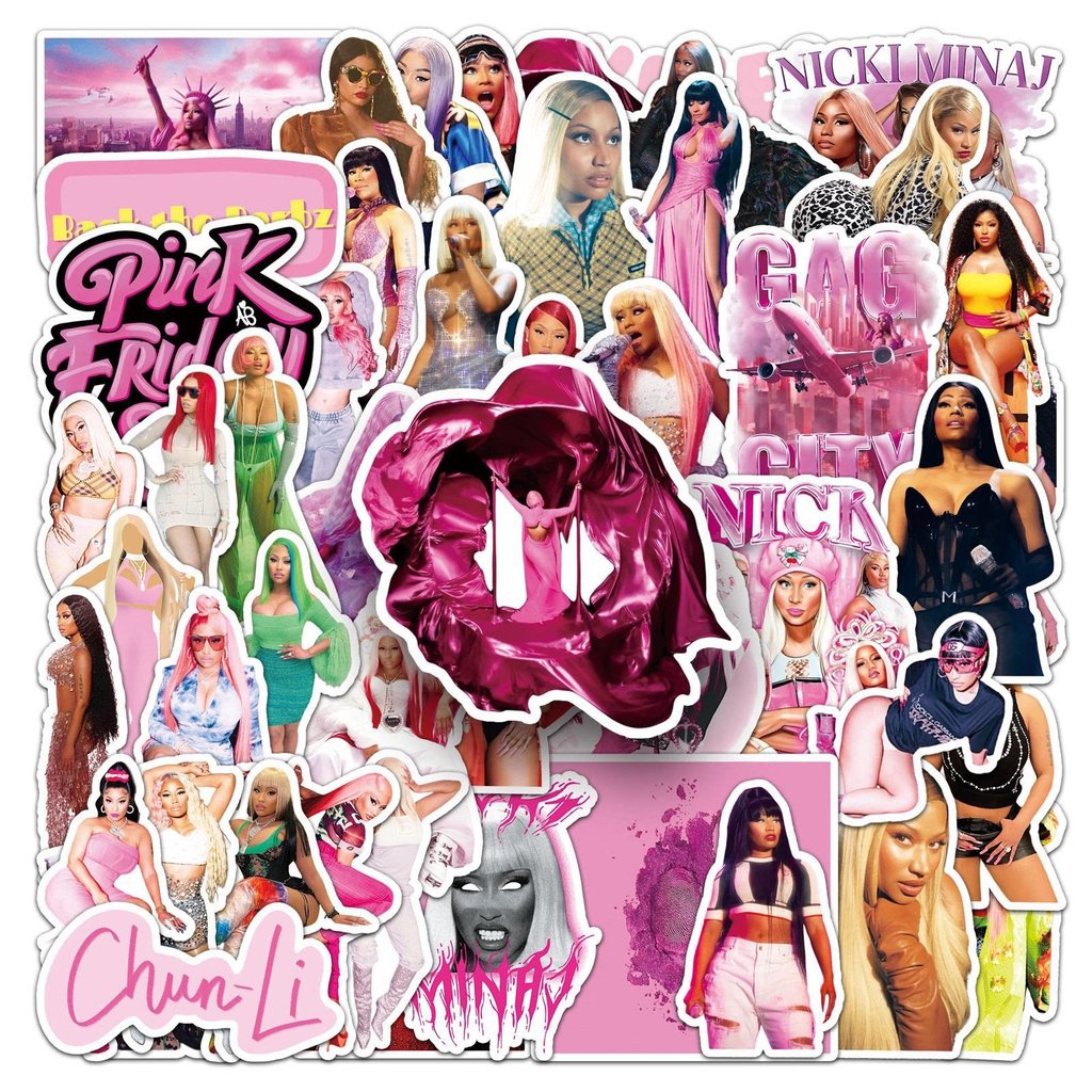 50 miếng dán nổi tiếng nicki minaj