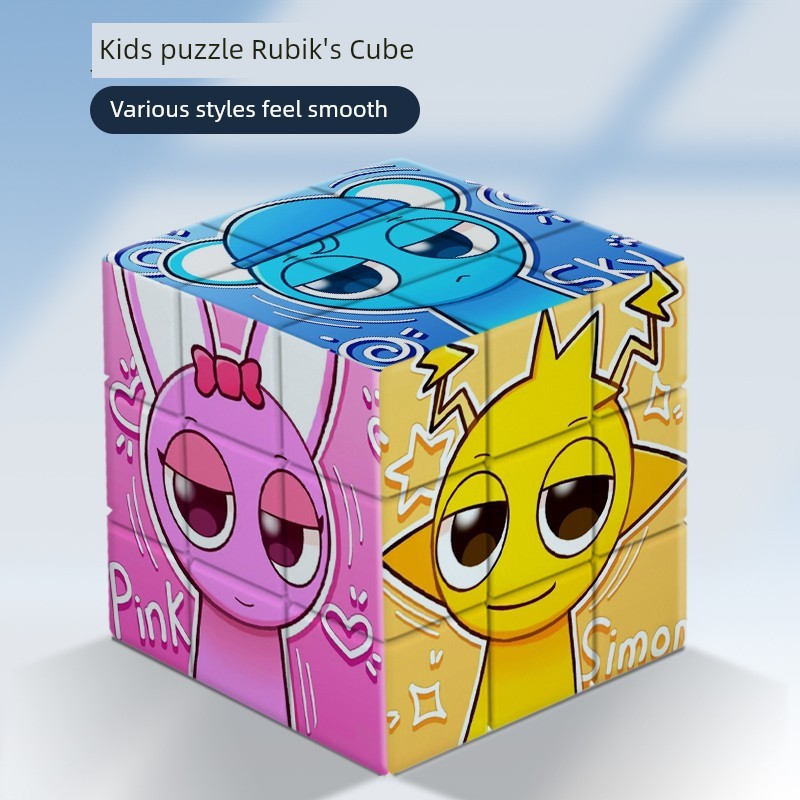 moyu rs3m v5 rs3m v5 Hộp nhịp Spunki xếp hình khối khối Rubik xếp hình bậc ba, thẻ học sinh, đồ chơi