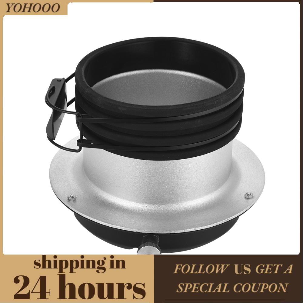 yohooo Profoto sang Bowens Mount Speedring Ring Bộ chuyển đổi cho đèn flash nhấp nháy trong phòng th
