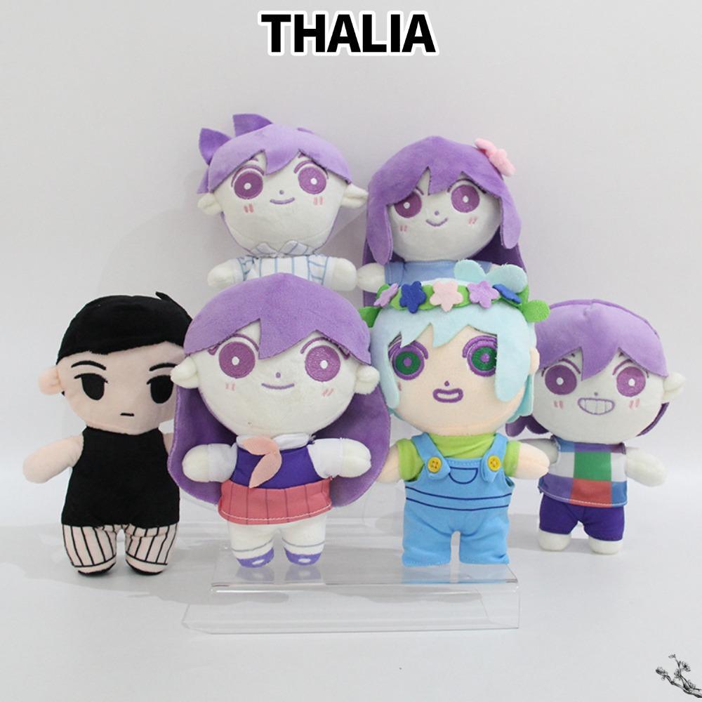 THHALIA‌ Đạo Cụ Cosplay, Búp Bê Sang Trọng Merch Omori OMORI, Quà Tặng Omori Sang Trọng Trò Chơi Liê