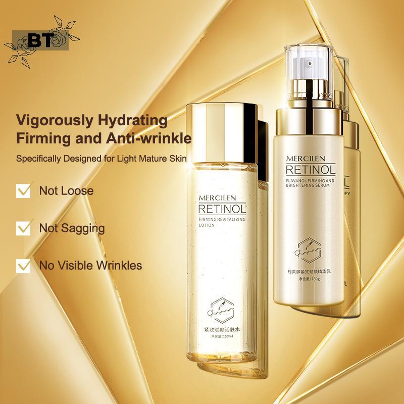 Bộ kem dưỡng da mặt chống nhăn BT MERCILEN Caviar Collagen [NUW]