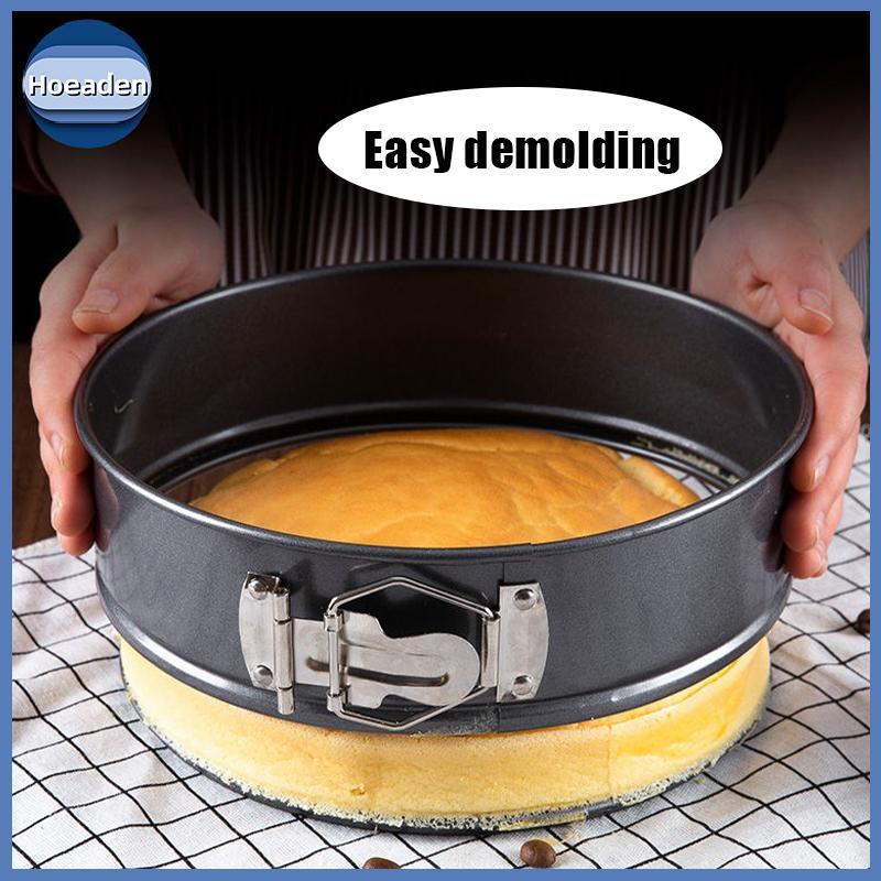 Hoeaden 6 Inch Springform Cake Pan Tròn Springform Baking Pan Loable Mousse Baking Tool để sử dụng t