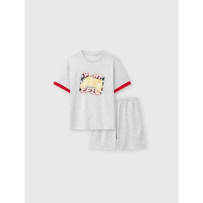 Bộ mặc nhà bé trai CANIFA mã 2LS25S005-SA237 có hình in đẹp cho bé